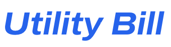 My Utility Bill 